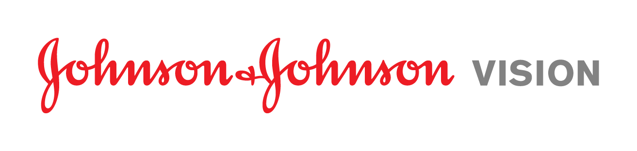 Johnson & Johnson Vision logo, Platinum Sponsor